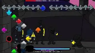 Symmachia Remake God Mode But Sounds Less Saturated (MFC v2) (FNF)