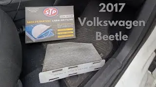 Замена салонного фильтра Volkswagen Beetle 2012-2019
