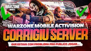 WARZONE MOBILE SERVIDOR CORRIGIDO PELA ACTIVISION E GRAFICO PEAK 🔥🔥🔥 CALL OF DUTY WARZONE MOBILE