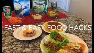 FAST and EASY Food Hacks!!