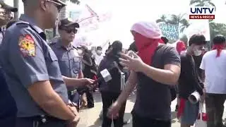 Mga raliyista sa Luneta, lumipat na sa Mendiola
