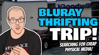 BLURAY THRIFTING TRIP! ** Goodwill, Dollar General And More!