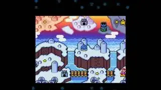 SMW Custom Music - The 8th Annual Vanilla Level Design Contest - MAP - Ice and Sky