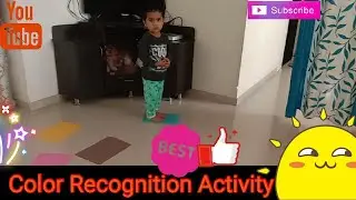 Color Recognition Activities for toddlers