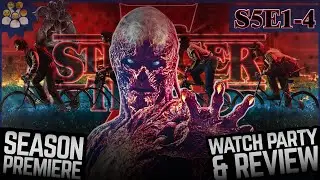 STRANGER THINGS 5 PREMIERE LIVE!! Episodes 1&ndash;4 Watch Party & Breakdown