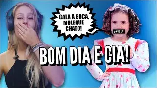VERGONHA ALHEIA NO BOM DIA & CIA (PASSARAM VERGONHA) - CARTOON GEEK (JOVENS REAGEM)