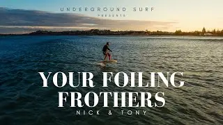 DREAMY TOW FOIL SESSION AT OREWA BEACH, NZ
