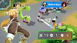 JUMP Assemble: God Usopp One Piece - Sniper King Usopp Gameplay