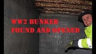 WW2 Bunker found and opened!