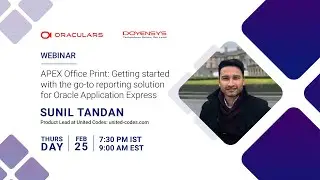 Apex Office Print: Getting Started with the GO-TO Reporting solution for oracle application express