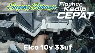 Ganti flasher Lampu Sein Motor Kedip Cepat Ala Bus Sugeng Rahayu 