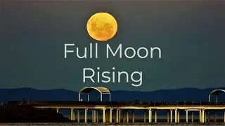 Full 'Pink' Moon Rising (April 16-2022) Nikon P1000