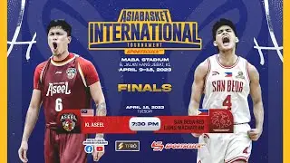 FINALS | KL Aseel vs San Beda Red Lions Machateam | Sportsclick AsiaBasket International Tournament