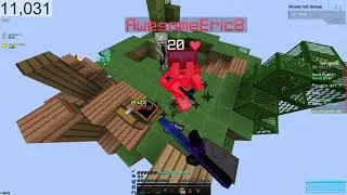 A UHC Player Does Ranked SW? | Ranked Skywars Montage #1