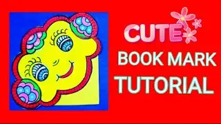 EASy CORNER BOOKMARK | HOW TO MAKE A PAPER BOOKMARK STEP BY STEP | CUTE BOOK MARK 