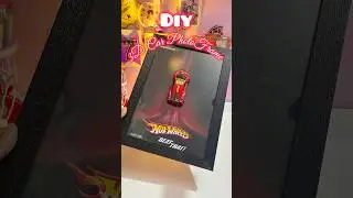 3D рамка для автомобиля #ytshorts #3dcarframe #diy #decor #carlover #hotwheels #photoframe