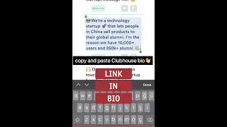 Creating a Clubhouse bio with AI👋