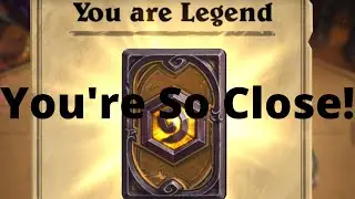 Legend Hearthstone | How To Hit Legend From Diamond 5 For The First Time!