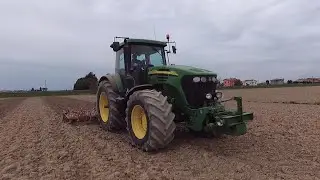 John Deere 7920 & Vibro-coltivatore Dante | Preparazione terreno 2018