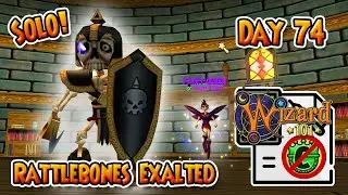 Rattlebones Exalted Duel Solo - Wizard101: On a Budget - Day 74 Part 2/2