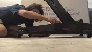 Setting up a 800 pound pittsburgh transmission jack
