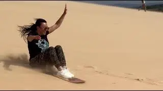 Sandboarding at Parque Regional Lomas de Arena