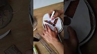 DIY-Badminton logo at home😱🏸#badminton #shorts #viralvideo #sports #feedshorts #tranding #victor