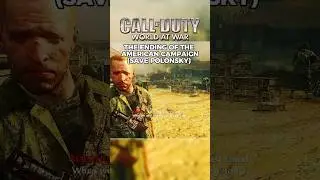 The Bittersweet ENDING Of The American Campaign #shorts #codwaw