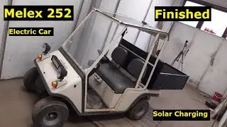 Electric car Melex 3 finished