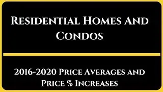 Kanata | Barrhaven | Ottawa | Orleans | 2016-2020 Home Prices And Price Increases | Ottawa Houses