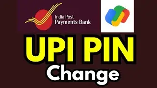 How to change UPI PIN in Google Pay India Post Payment Bank | Update Google Pay IPPB UPI PIN