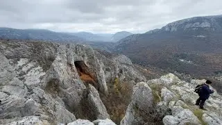 Zapis sa vidikovca Ječava (596 m), Svrlji&scaron;ke planine - 03.12.2023.
