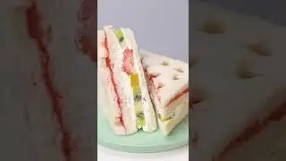 Healthy Fruit Sandwich for Breakfast /#shorts