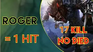 roger  crazy damage | top global roger gameplay #mobilelegends  #swertegamers