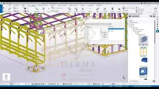 Tekla Structure - Rusunawa #Part7