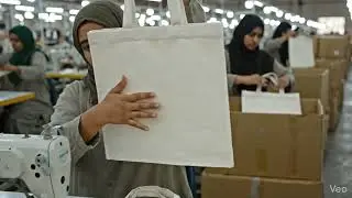 Cotton Tote Factory manufacturing best quality natural cotton tote bags