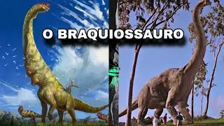 The Brachiosaurus, one of the largest dinosaurs
