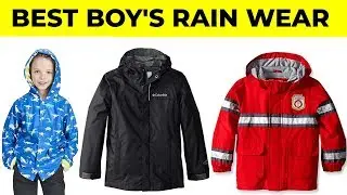 Best Boys&rsquo; Rain Jacket 2019
