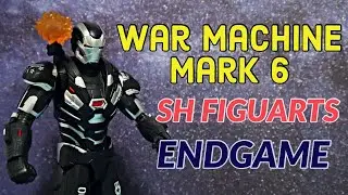 War Machine Mark 6 Avengers Endgame S.H. Figuarts REVIEW!