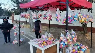 Conoce cómo es la preparación y venta de los tradicionales cascarones