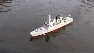 HMS Daring as seen in Model Boat Magazine