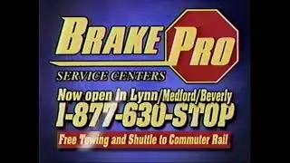 Brake Pro Service Centers commercial, November 2000
