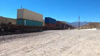 BNSF at Cajon Summit Double Stack