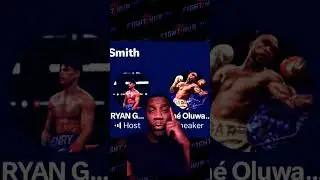 Ryan Garcia in Ish&eacute; Smith gets into a heated argument #ryangarcia #devinhaney #boxing