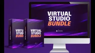 Virtual Studio Bundle HD News Studio & Human News Representors I Video Marketing HD Resources