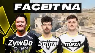 ZywOo w/mezii/Spinx play NA FACEIT during IEM Dallas VOICE COMMS (Dust2) | Jun 2, 2024 #cs2 #pov