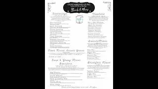 June 18, 2025 ~ Old Fashioned Living Menu