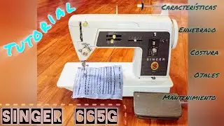 Como usar Singer 665G tutorial super completo!
