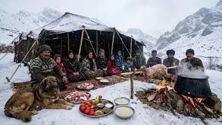 Surviving Afghanistan&rsquo;s Coldest Mountain Village | Winter Cooking & Daily Life