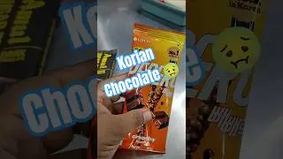 Trying Korian Food l Korian No 1 Biscuit Stick Snack l Sweet Chocolate